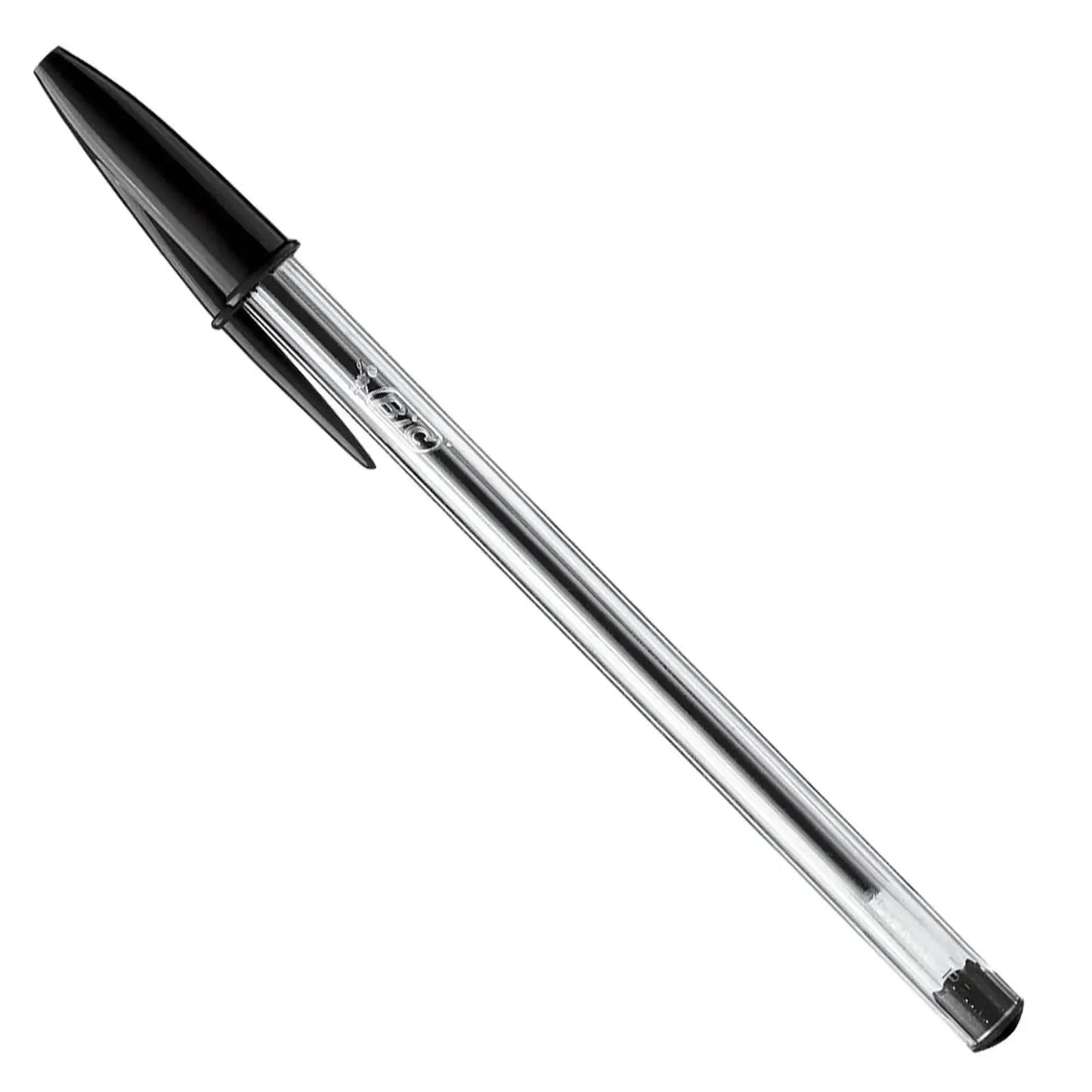 Caneta Esferográfica Preta Bic Cristal Ponta Média 1.0mm
