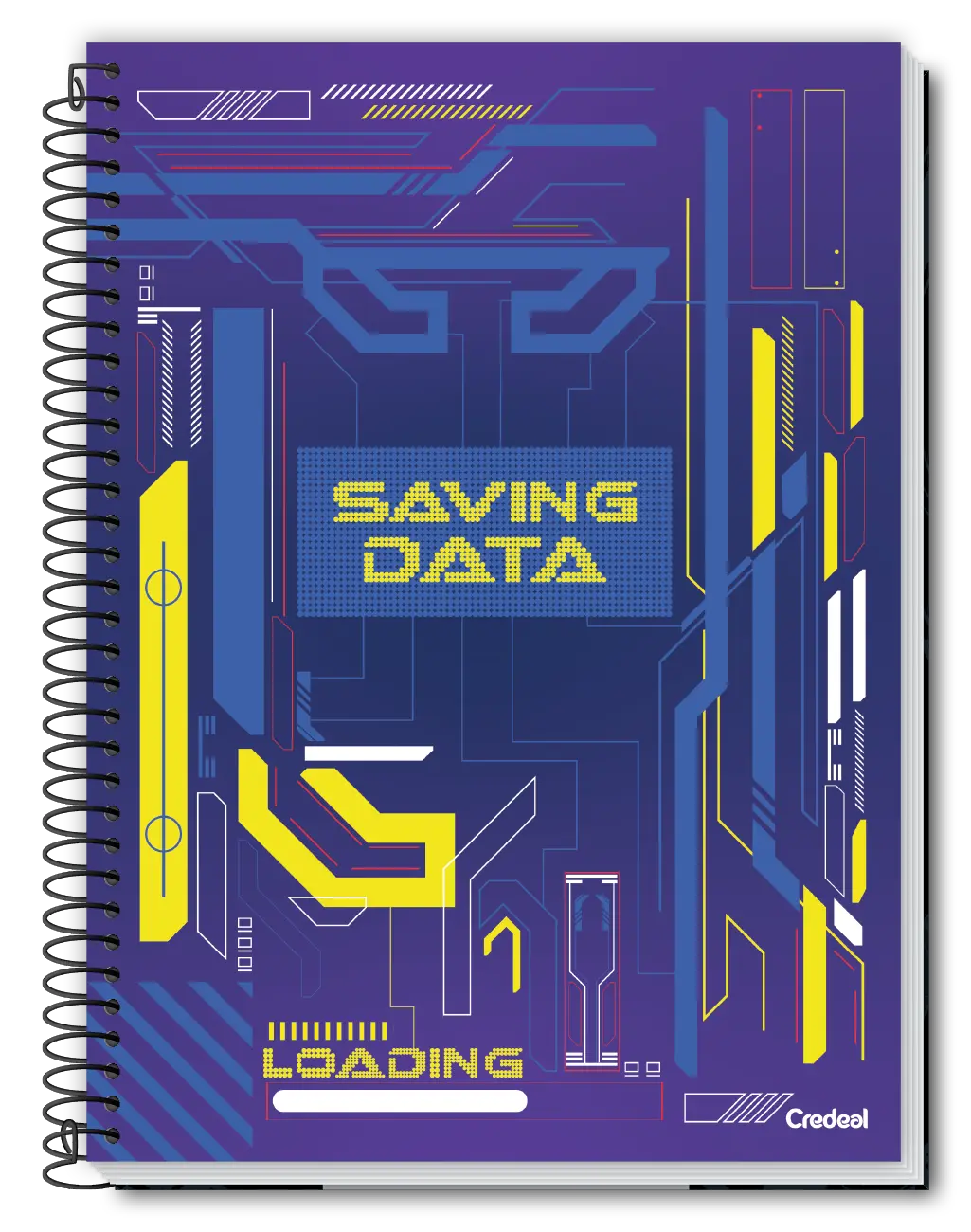 Caderno Universitário 1 Matéria 80 Folhas My Collection Masculino - Credeal