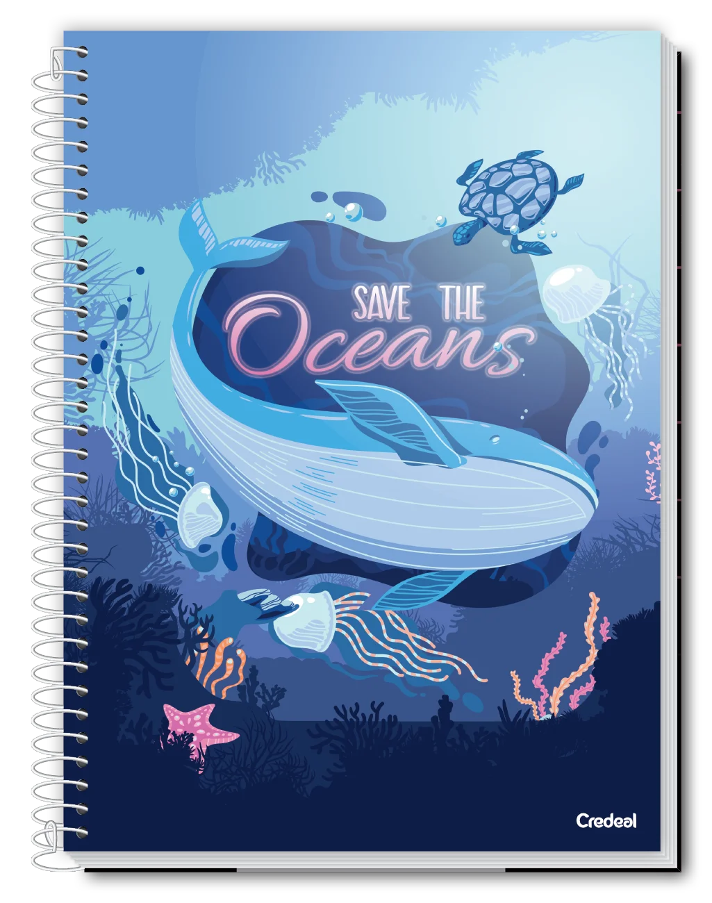 Caderno Universitário 16 Matérias 320 Folhas My Collection Feminino - Credeal