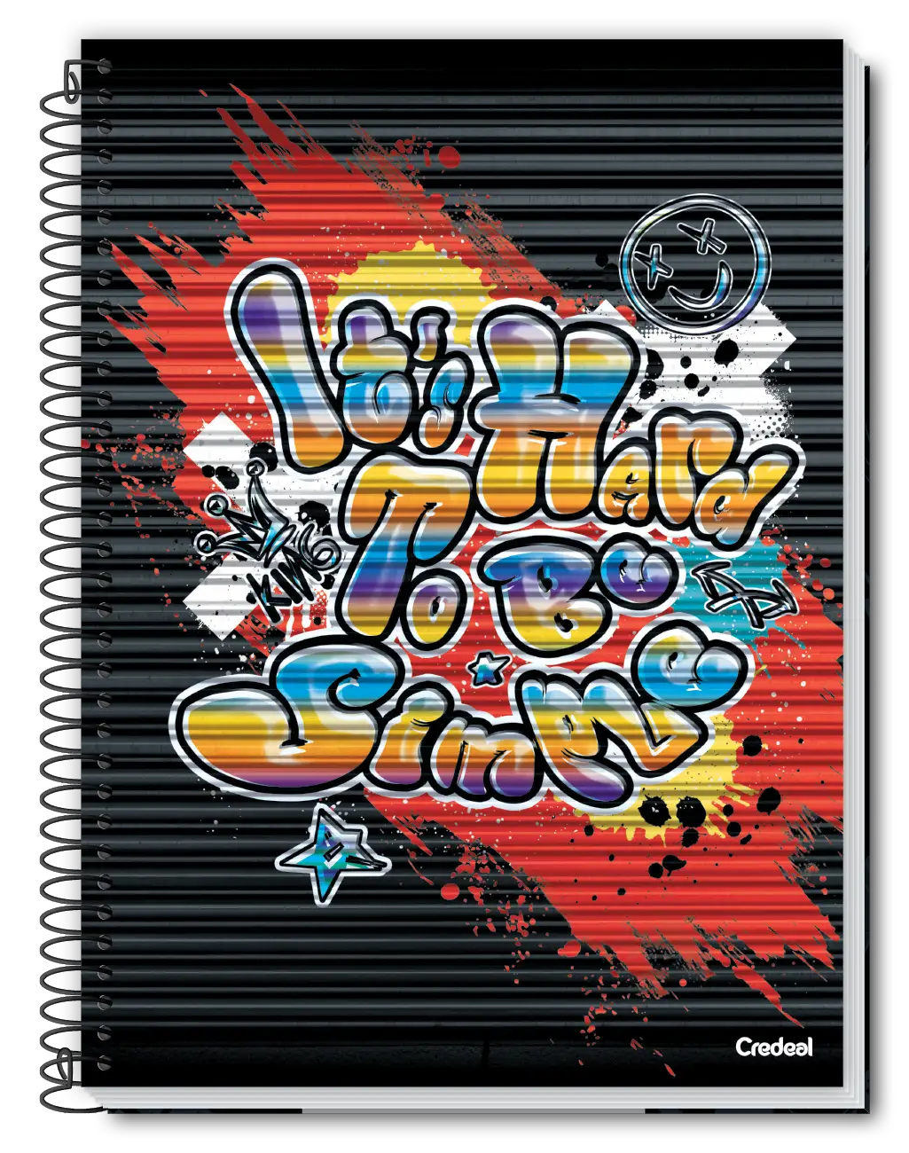 Caderno Universitário 10 Matérias 200 Folhas My Collection Masculino - Credeal