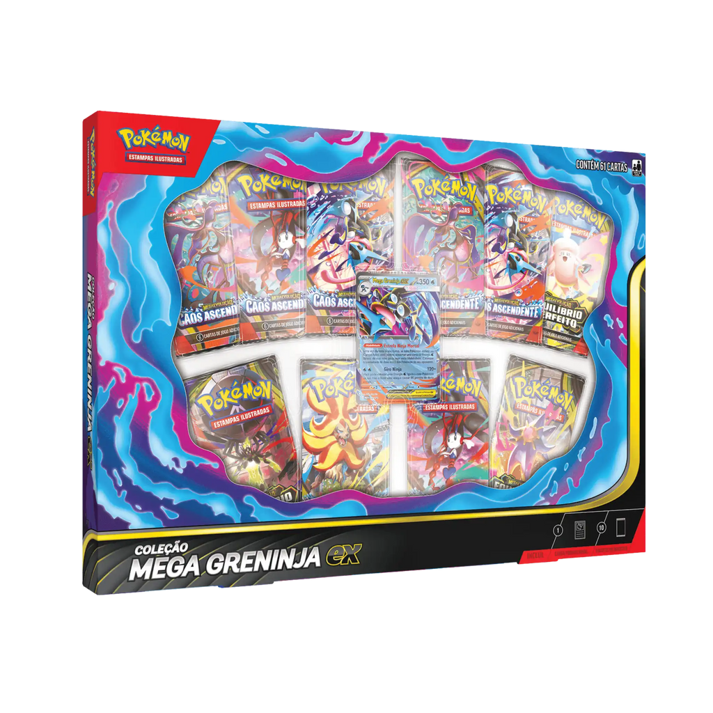 Box Mega Greninja EX Pokemon