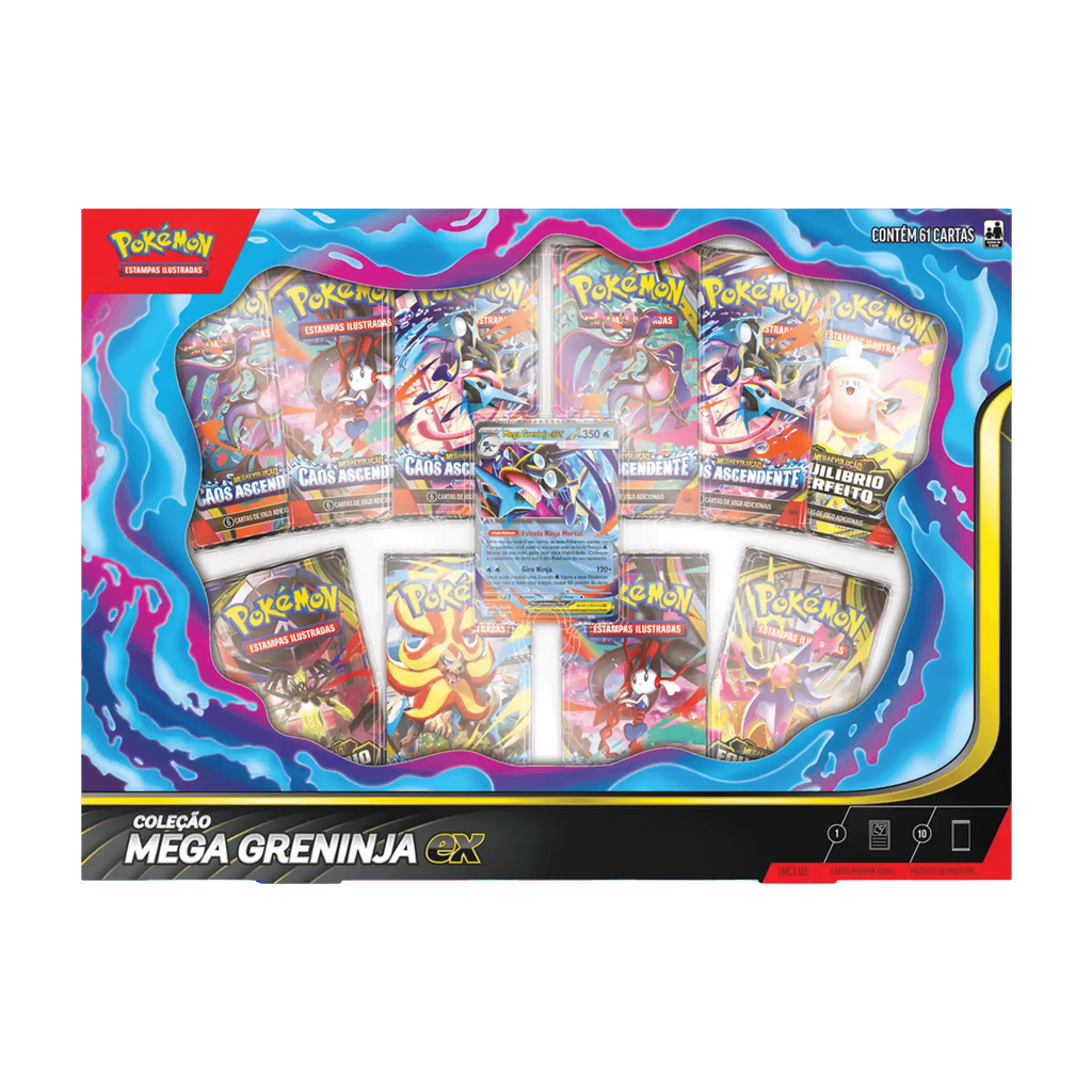 Box Mega Greninja EX Pokemon