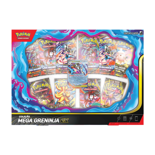 Box Mega Greninja EX Pokemon