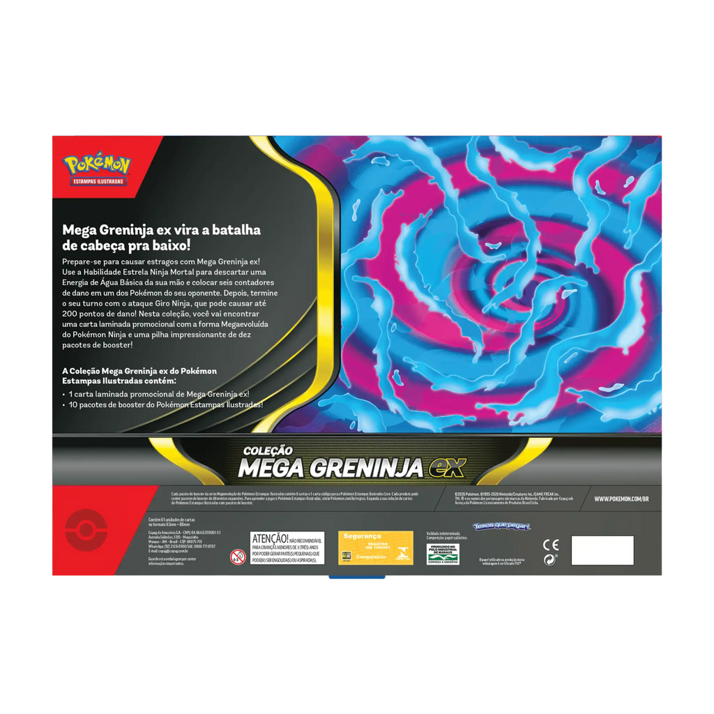 Box Mega Greninja EX Pokemon