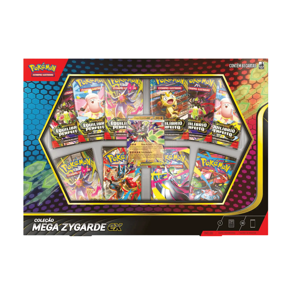 Box Mega Zygarde EX Pokemon