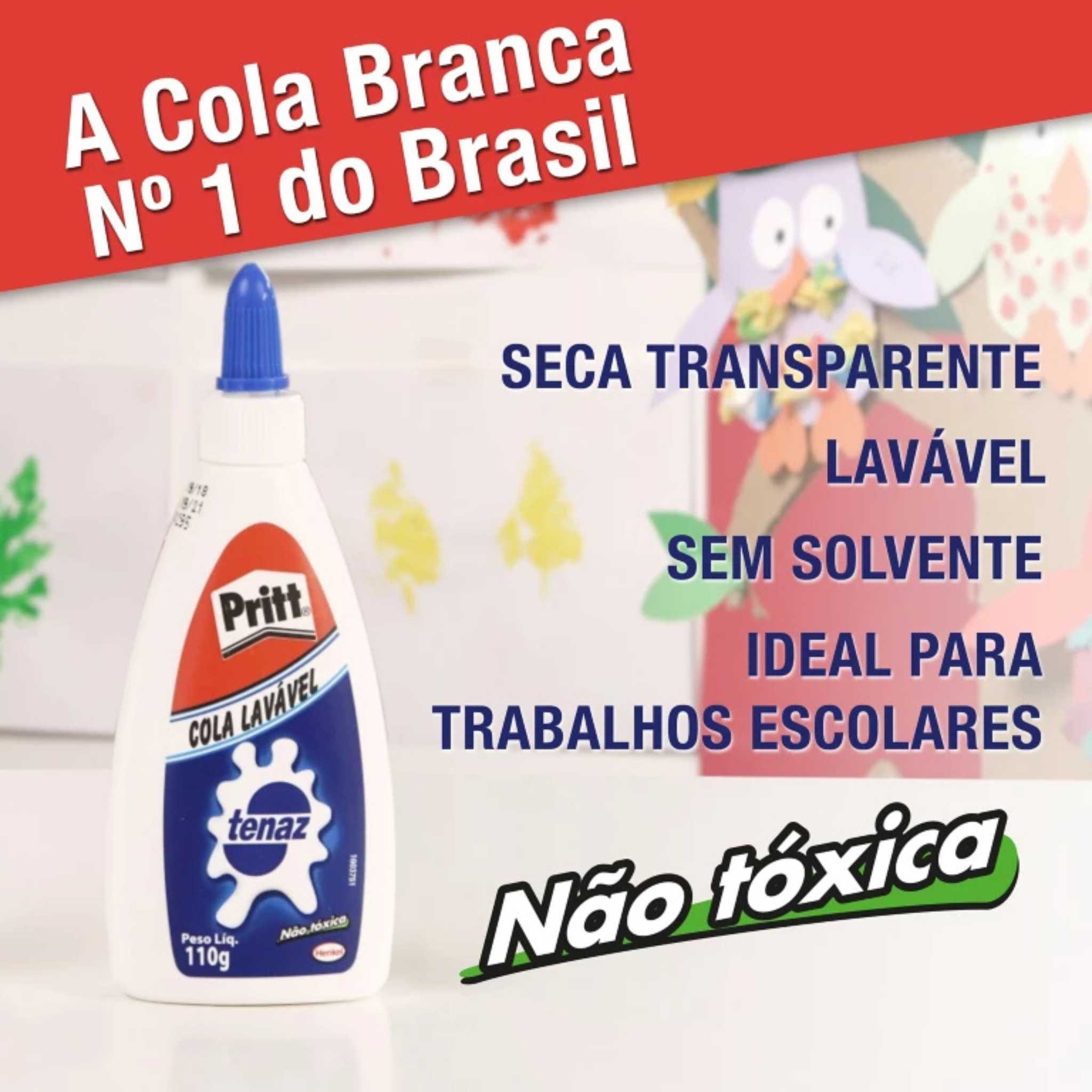 Cola Tenaz Branca 110g Pritt