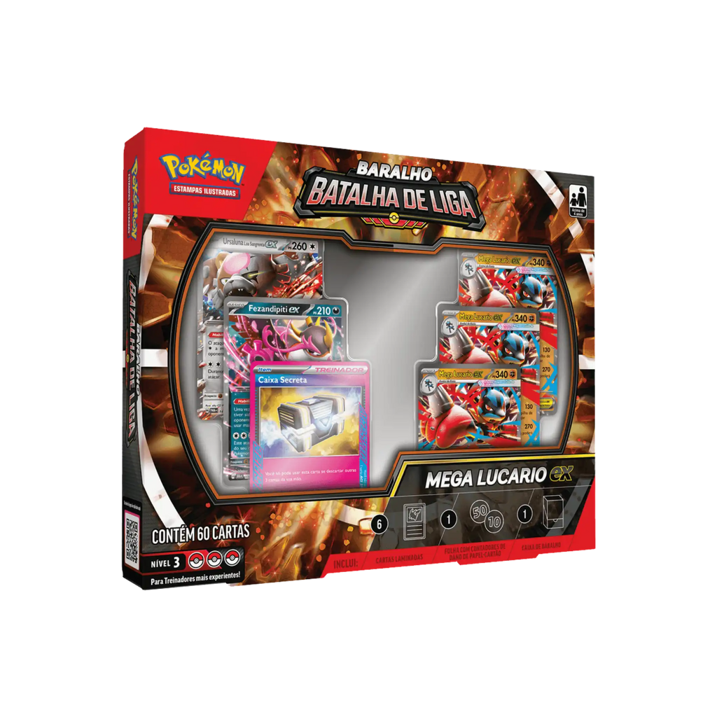 Deck de Batalha Mega Lucario EX Pokemon