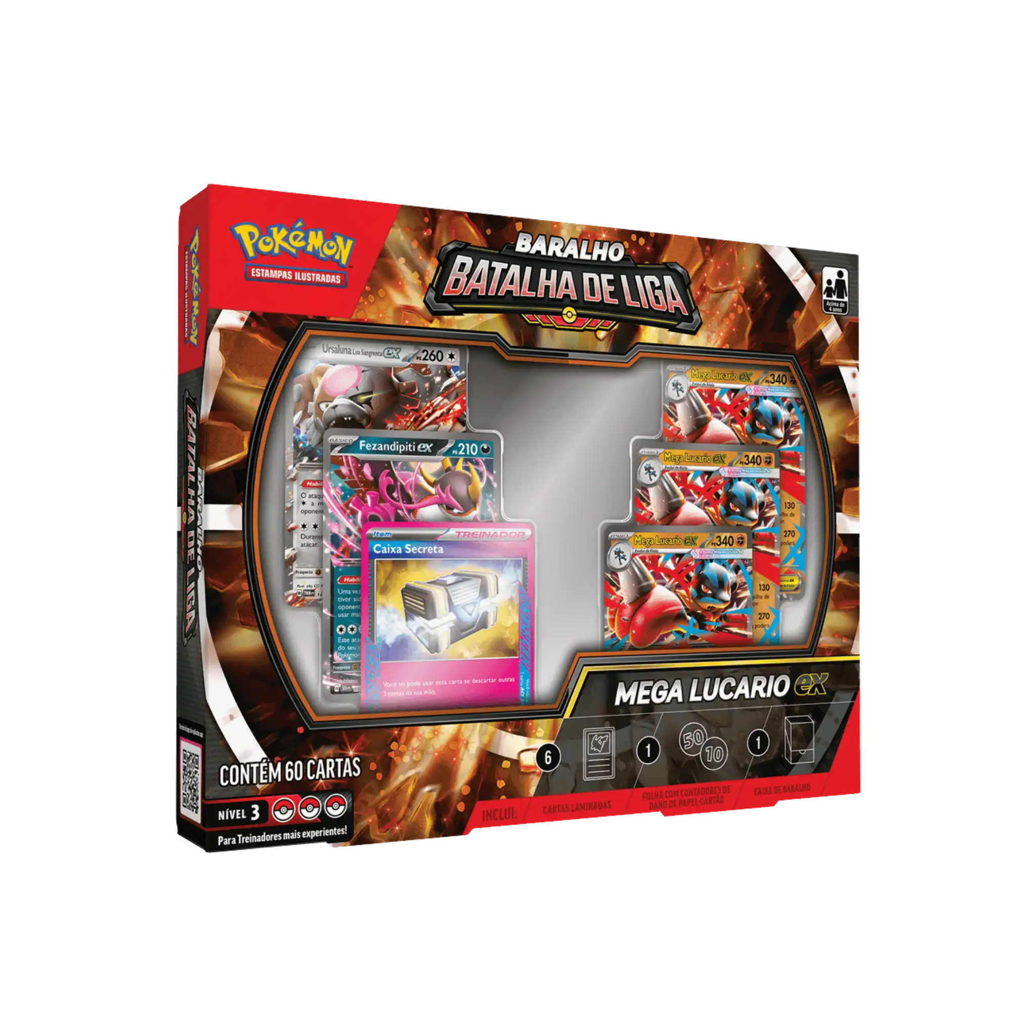 Deck de Batalha Mega Lucario EX Pokemon