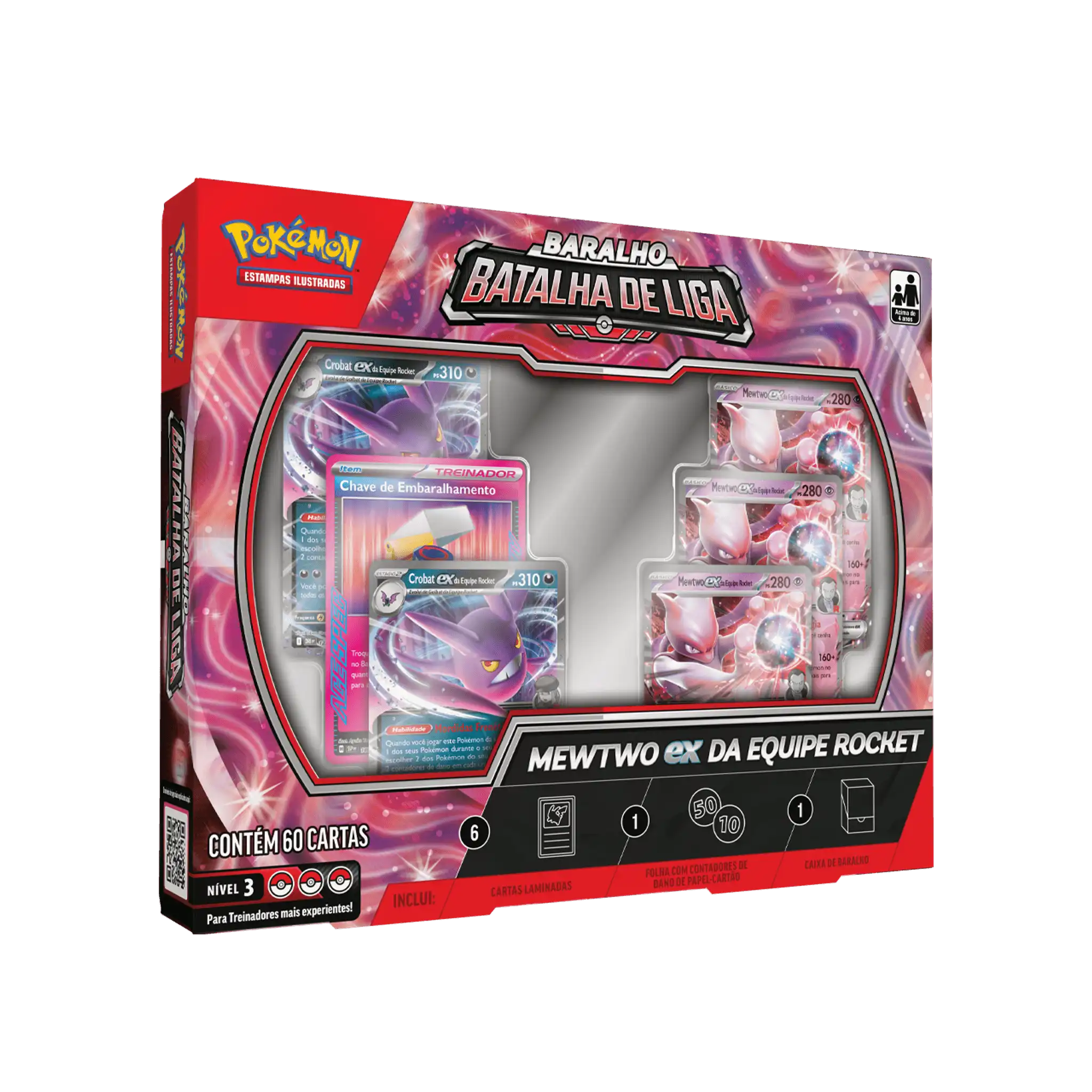 Deck de Batalha Mewtwo EX Pokemon