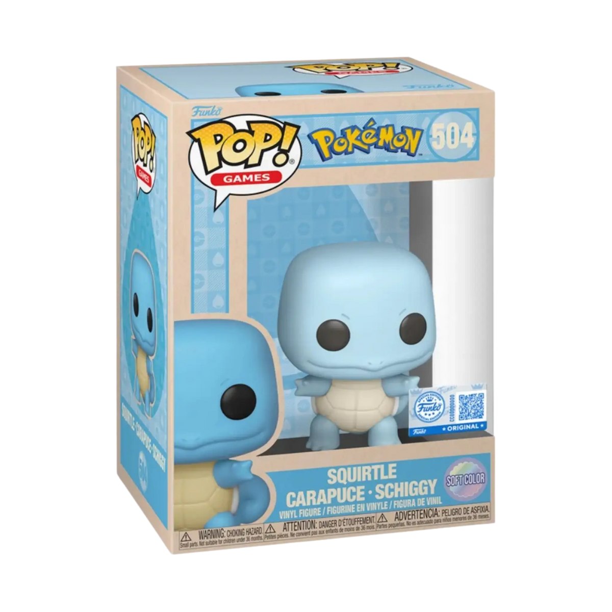 Funko Pop Squirtle Games 504