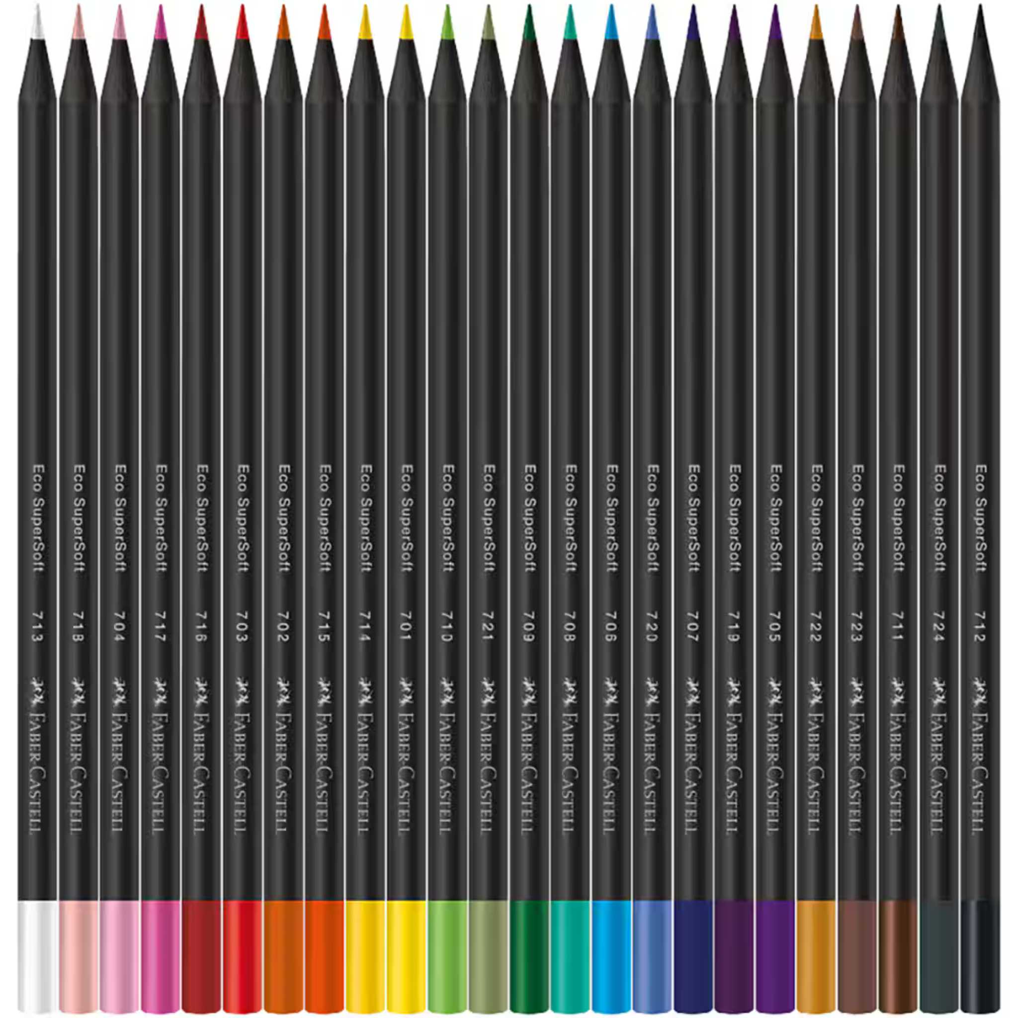 Lápis Super Soft Faber Castell 24 cores