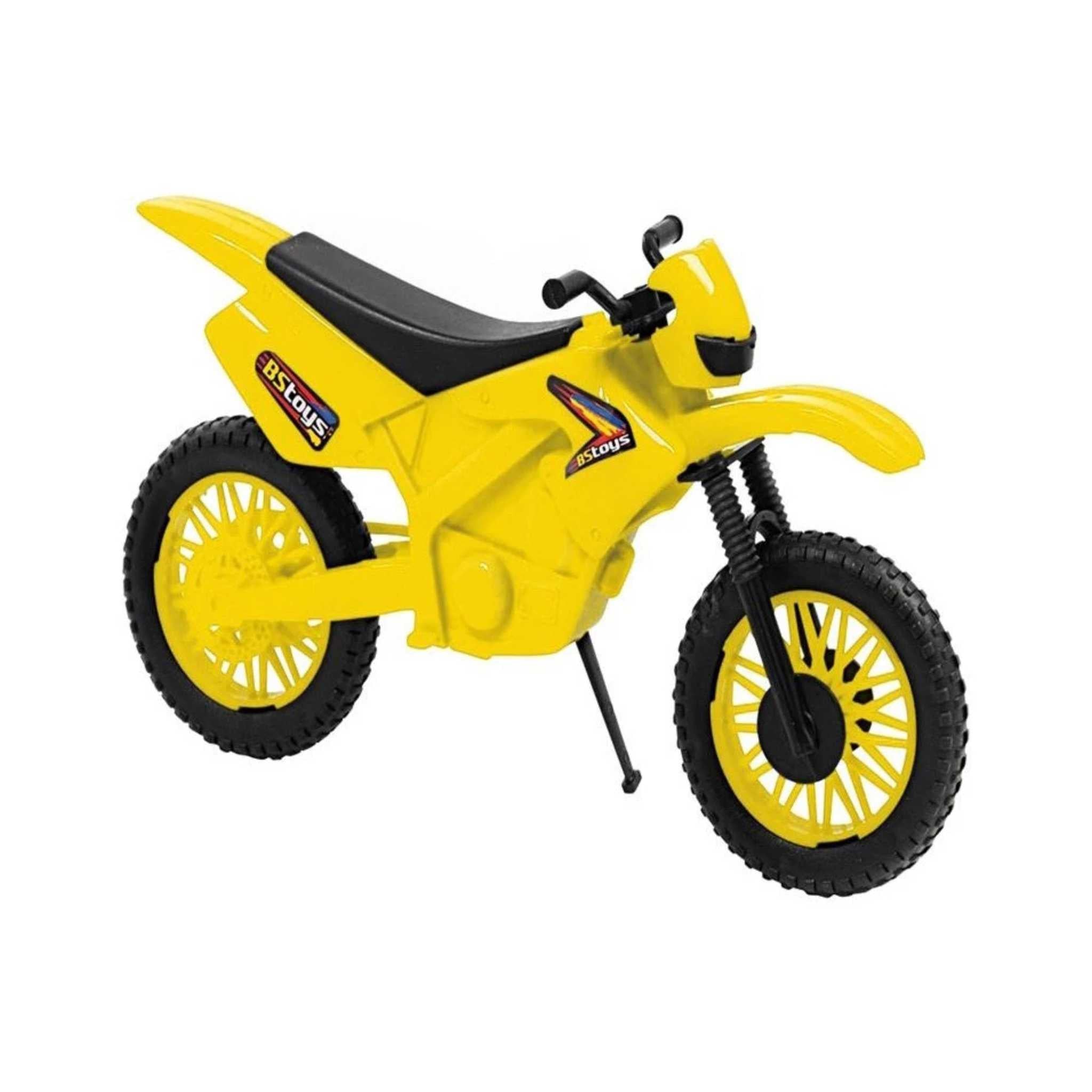Moto de Brinquedo BS Toys New Cross Solapa Várias Cores