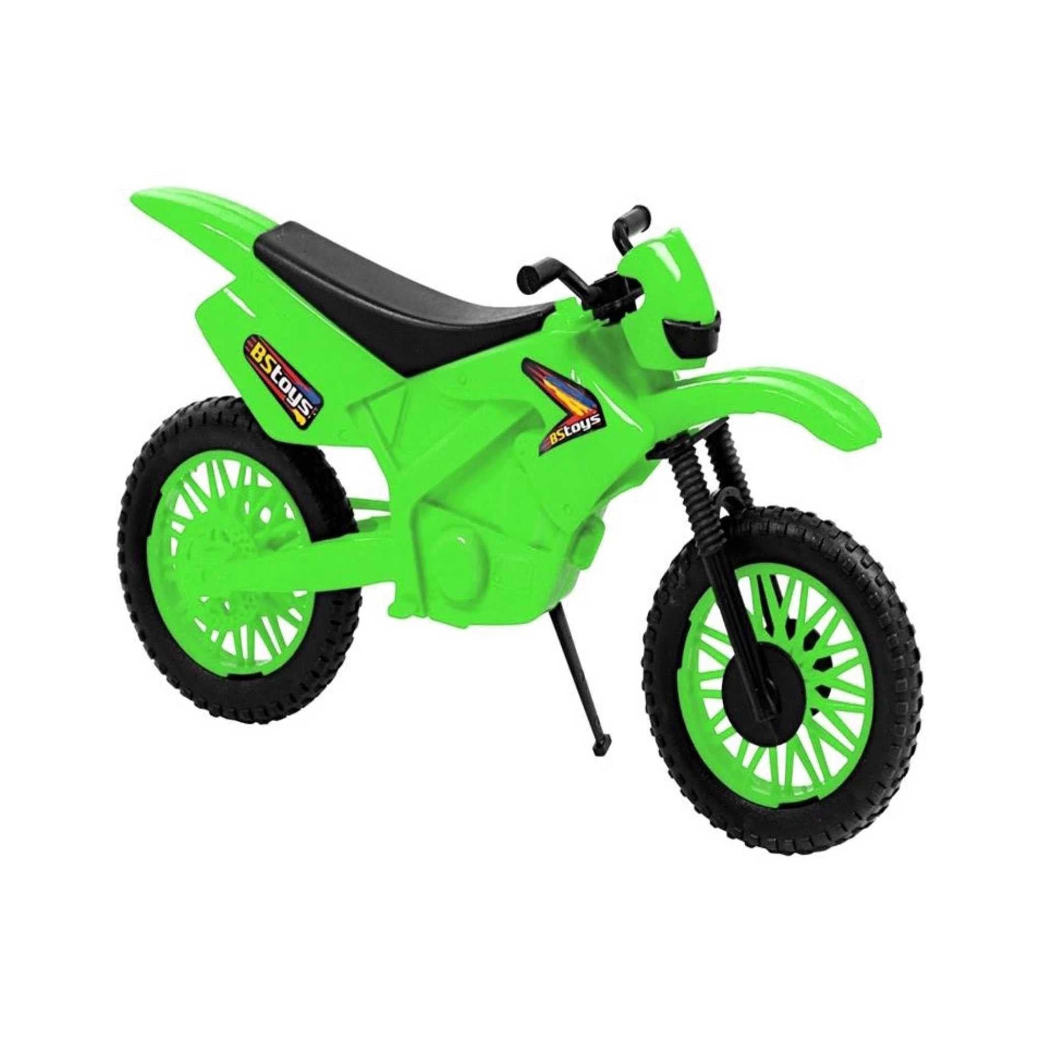 Moto de Brinquedo BS Toys New Cross Solapa Várias Cores
