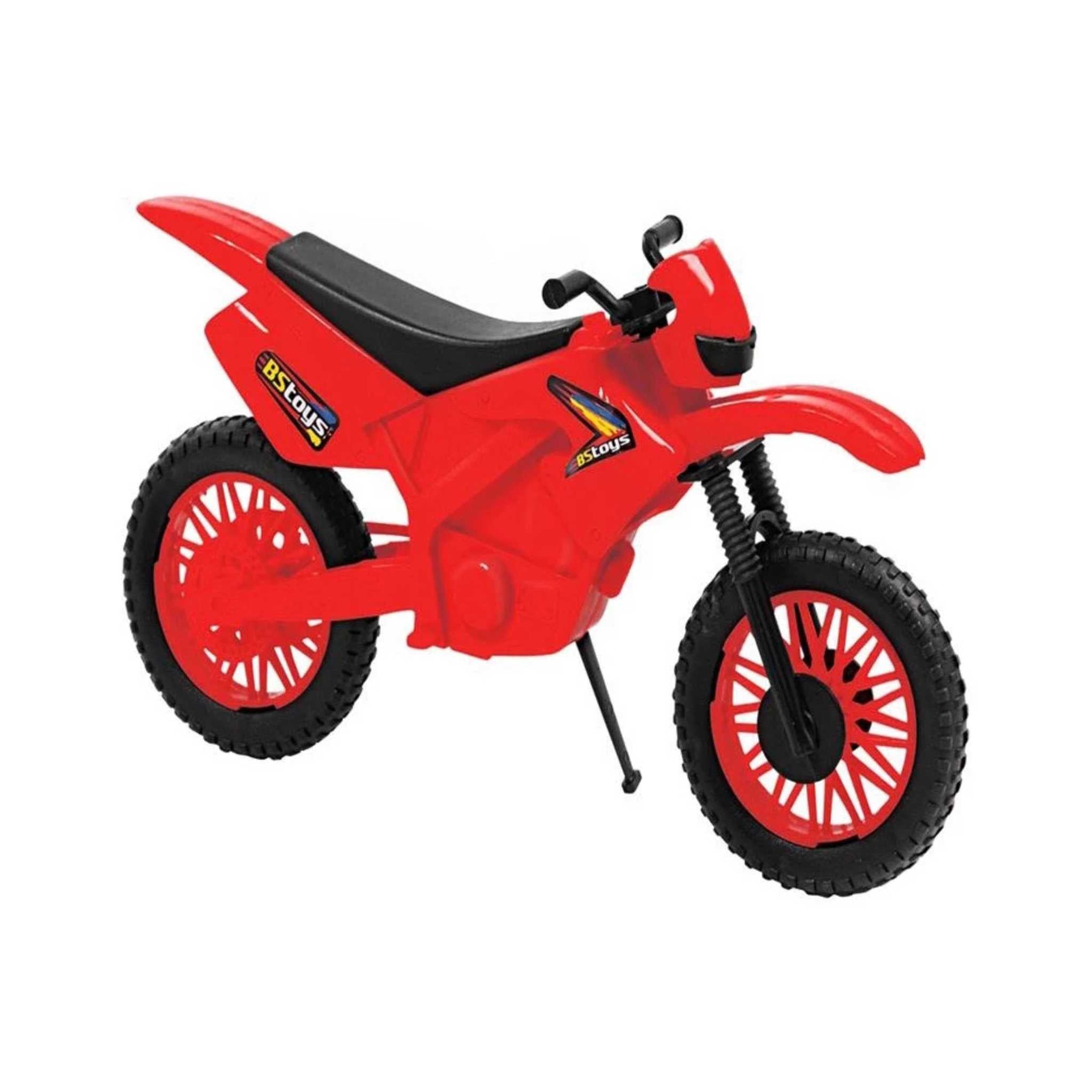 Moto de Brinquedo BS Toys New Cross Solapa Várias Cores