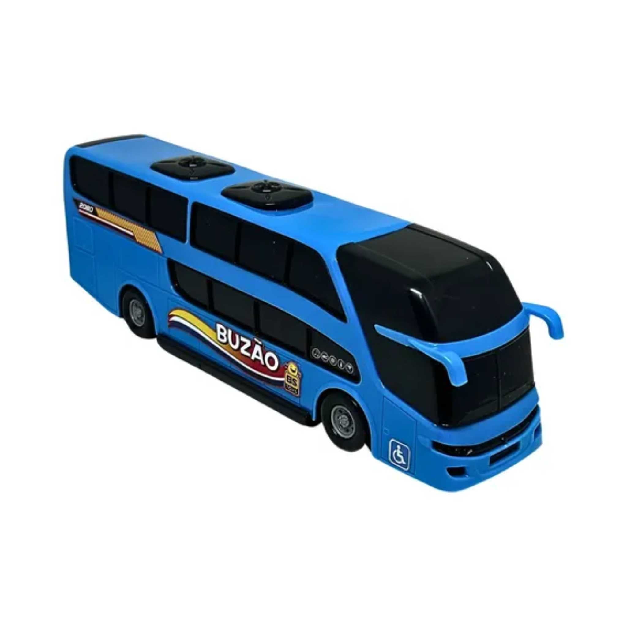 Ônibus de Brinquedo BS Toys Mini Buzão 2 Andares Sortido