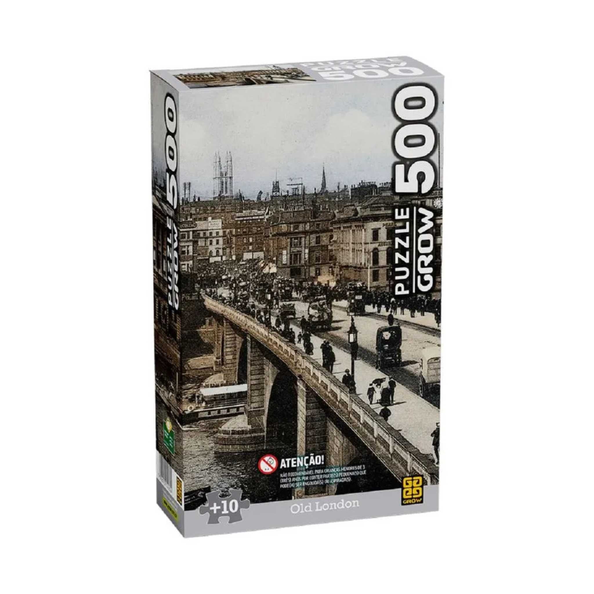 Quebra-Cabeça 500 Peças Grow Old London