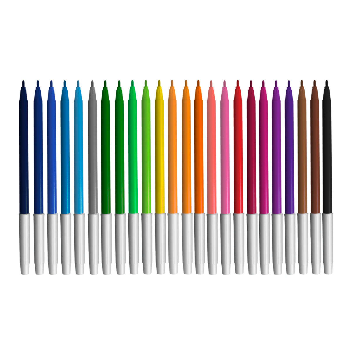 cores dacanetinha hidrografica 24 cores bazze